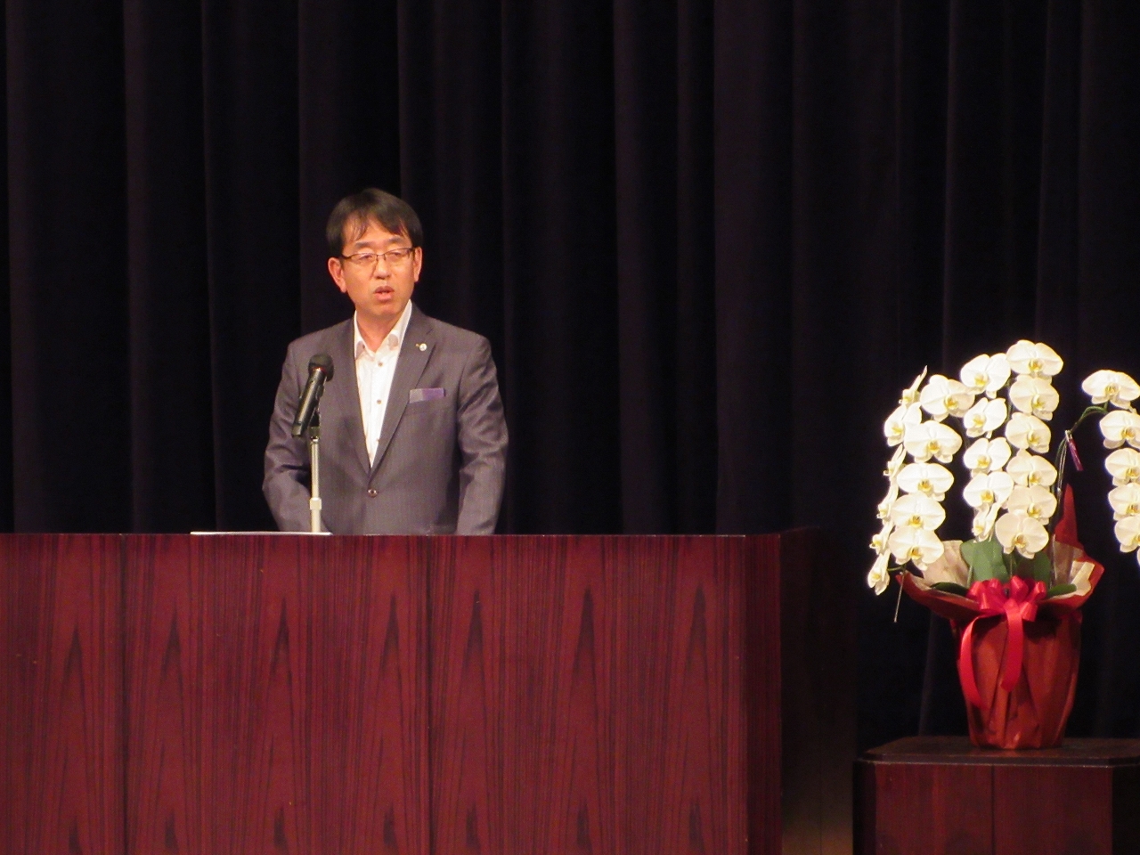商工会食品会通常総会での市長挨拶