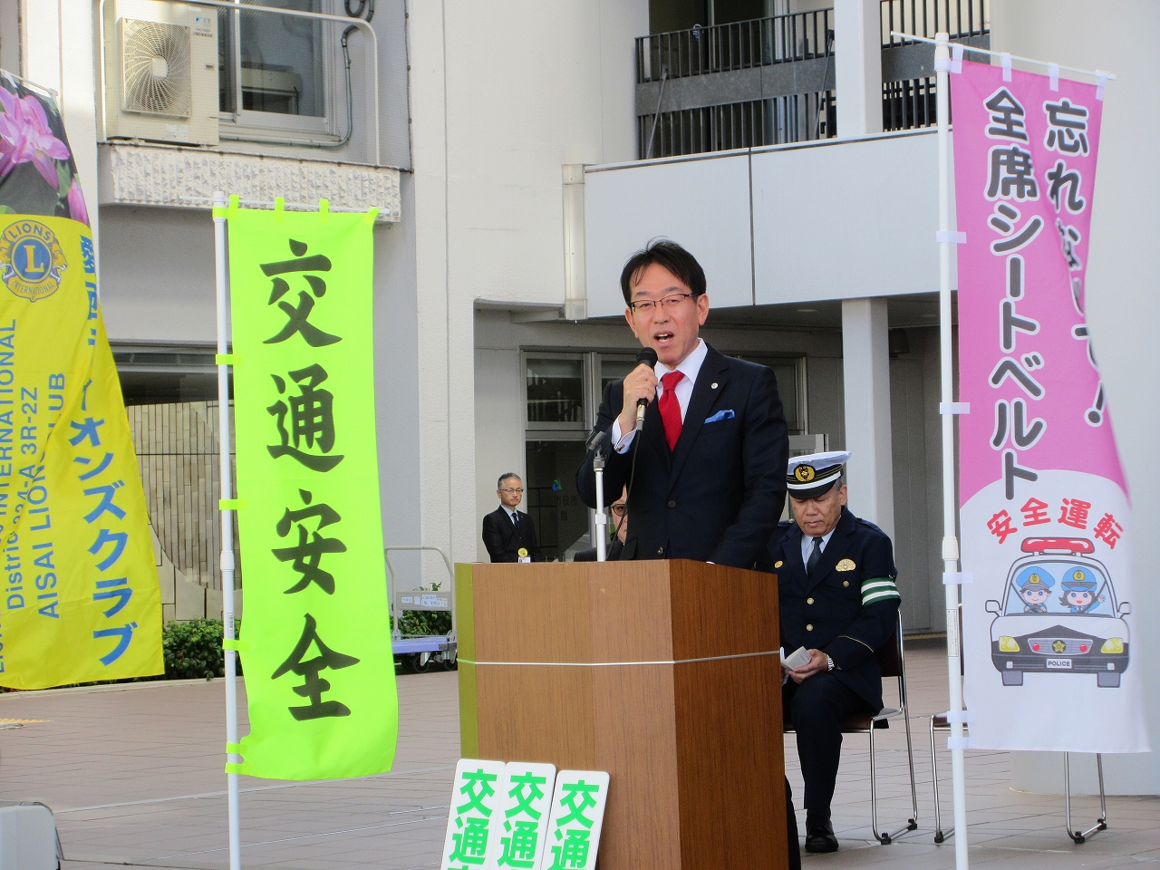 要望の際の記念撮影